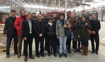 Recibimos la visita de Carmen Polo y su equipo a nuestras plantas de Benavídez y Tigre